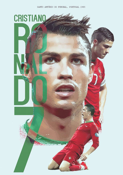 Buy Cristiano Ronaldo Poster Online in India - Cyankart.com