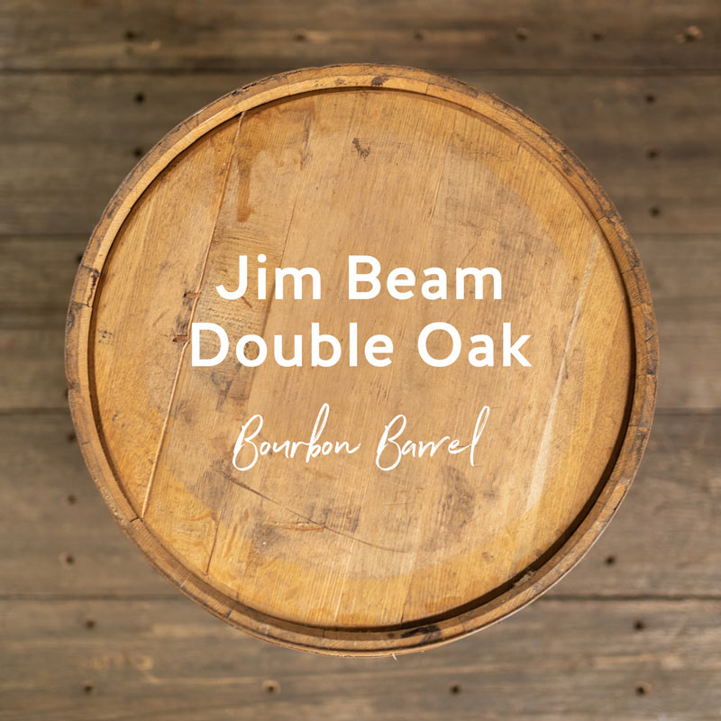Jim Beam Double Oak Bourbon Barrels - Freshly Emptied & Once Used – Midwest  Barrel Co.