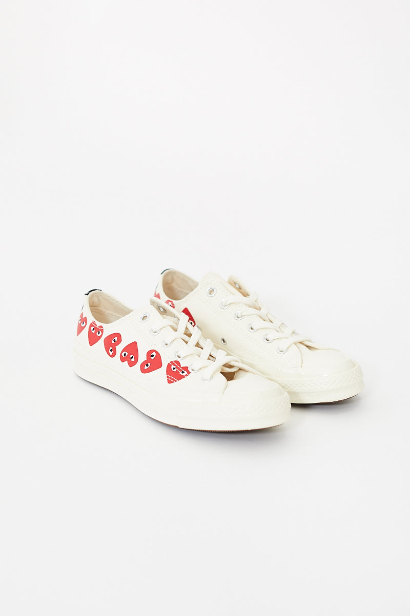 low top heart converse