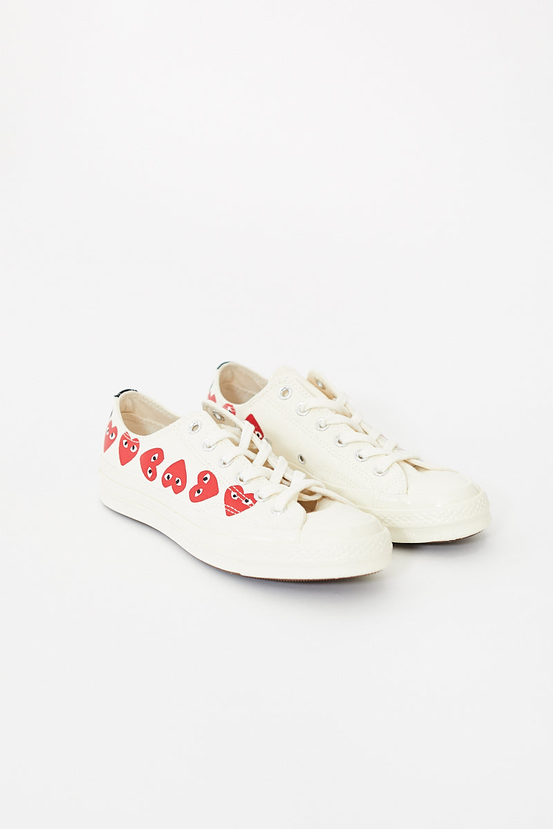 converse with heart low top