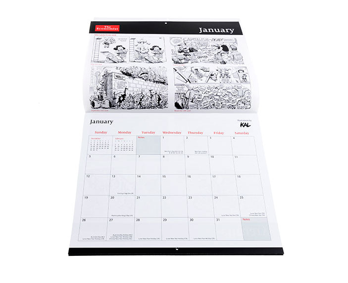 Wall Calendar 2021 The Economist Marketing Calendar 2021