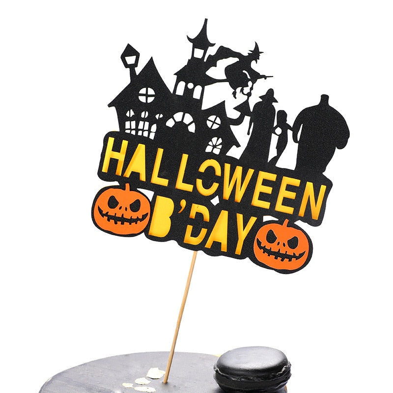 Halloween Cake Topper Decoration