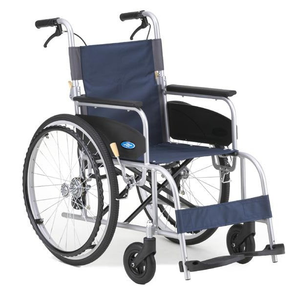 日進医療器 自走式車椅子 NEO-1α NEO-1アルファ 自走介助兼用 ノーパンクタイヤ 介助ブレーキ付き 背折れ – 車いすファクトリー