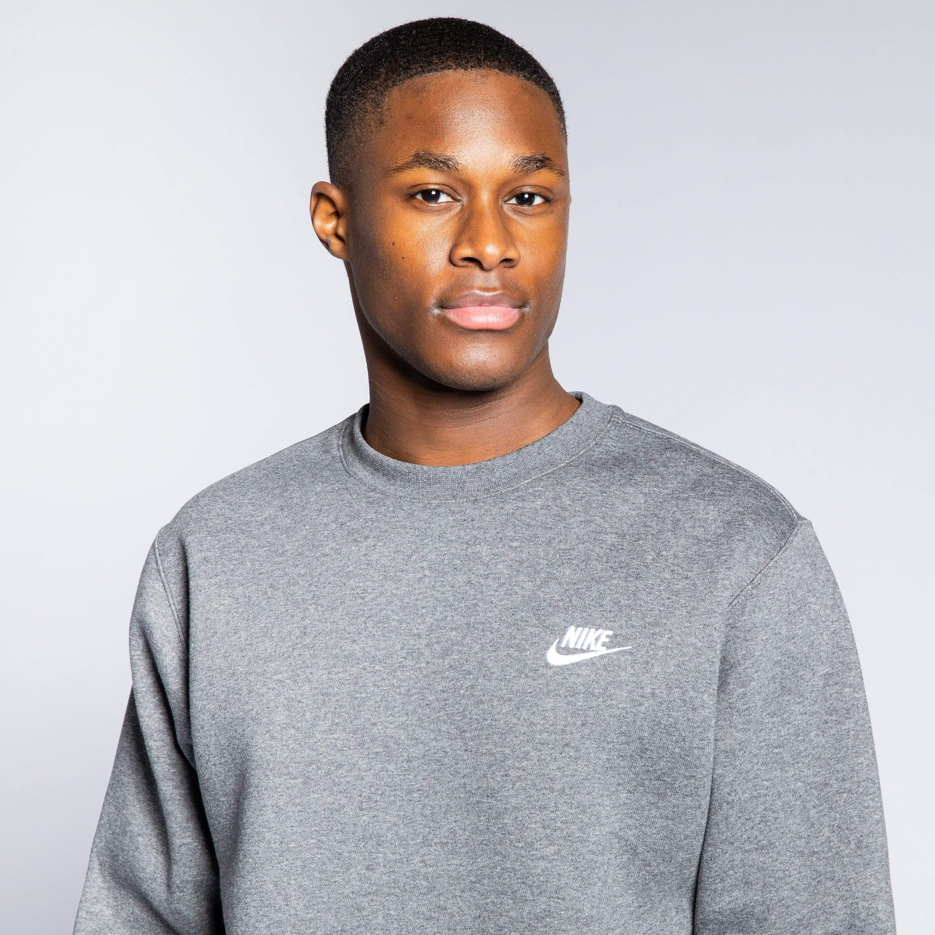 nike foundation club crewneck sweatshirt