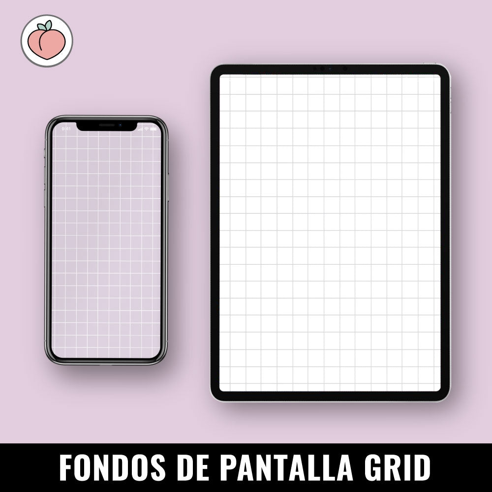 Fondos de pantalla Grid para tu iPad – HardPeach
