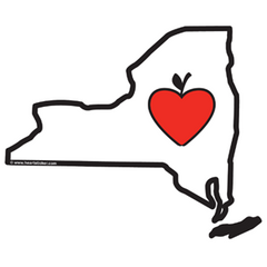 Heart in New York Big Apple