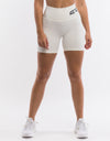 Arise Scrunch Shorts - White