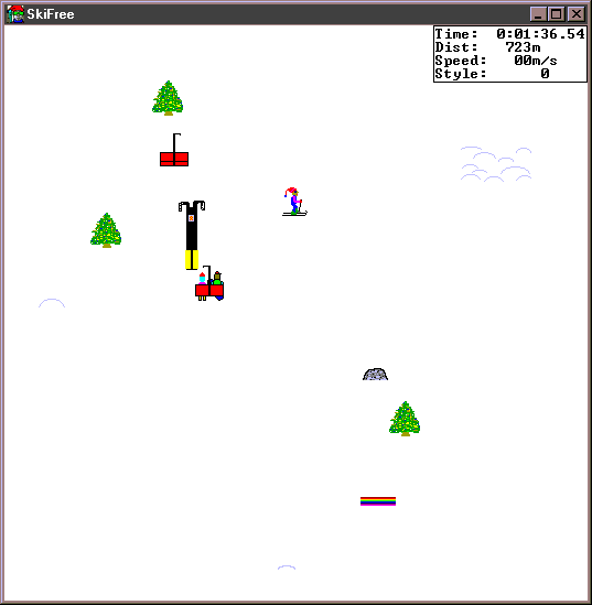 ski free original game