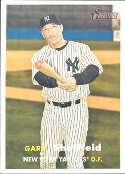 11 Gary Sheffield - New York Yankees - 2006 Topps Heritage Baseball –  Isolated Cards