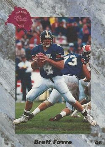 129 Brett Favre - Atlanta Falcons - 1991 Classic Four Sport – Isolated Cards