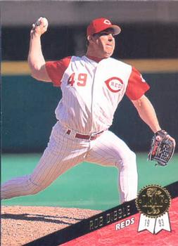 280 Rob Dibble - Cincinnati Reds - 1993 Leaf Baseball – Isolated Cards