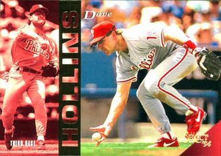 1994 Select Dave Hollins Philadelphia Phillies #28