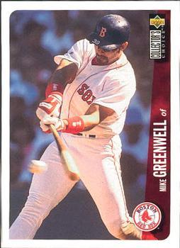 Mike Greenwell Boston Red Sox Baseball Card Collector's Lot