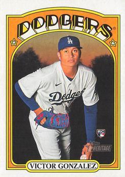 577 Victor Gonzalez - Los Angeles Dodgers - 2021 Topps Heritage Baseb –  Isolated Cards