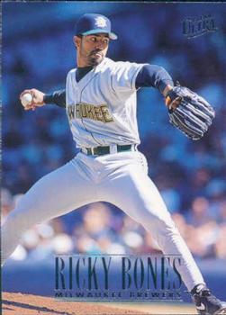 77 Ricky Bones - Milwaukee Brewers - 1996 Ultra Baseball