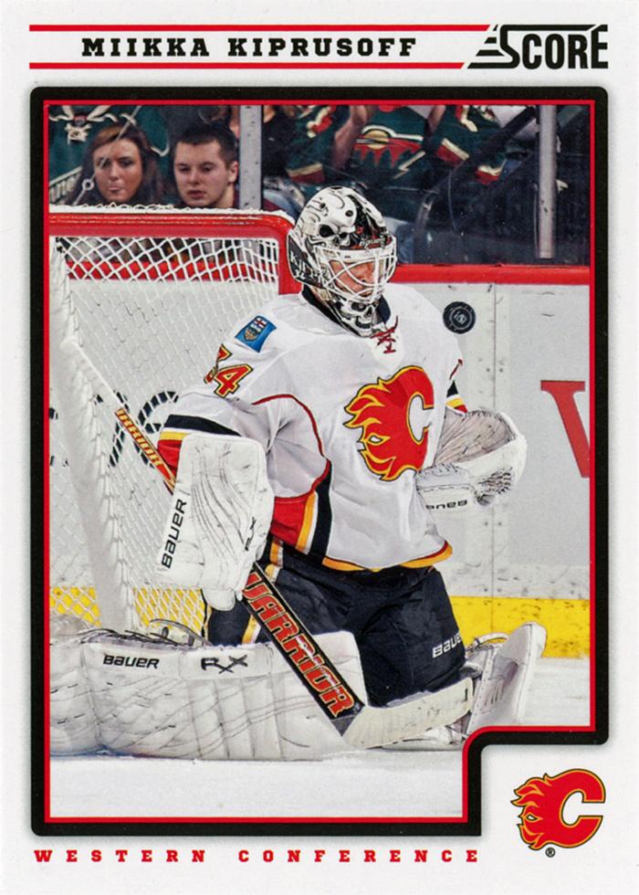 Miikka Kiprusoff Calgary Flames Hockey Cards