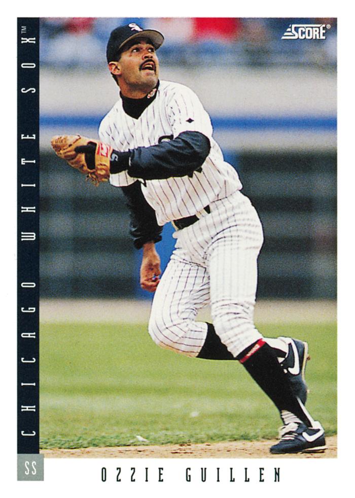 94 Ozzie Guillen - Chicago White Sox - 1993 Score Baseball – Isolated Cards