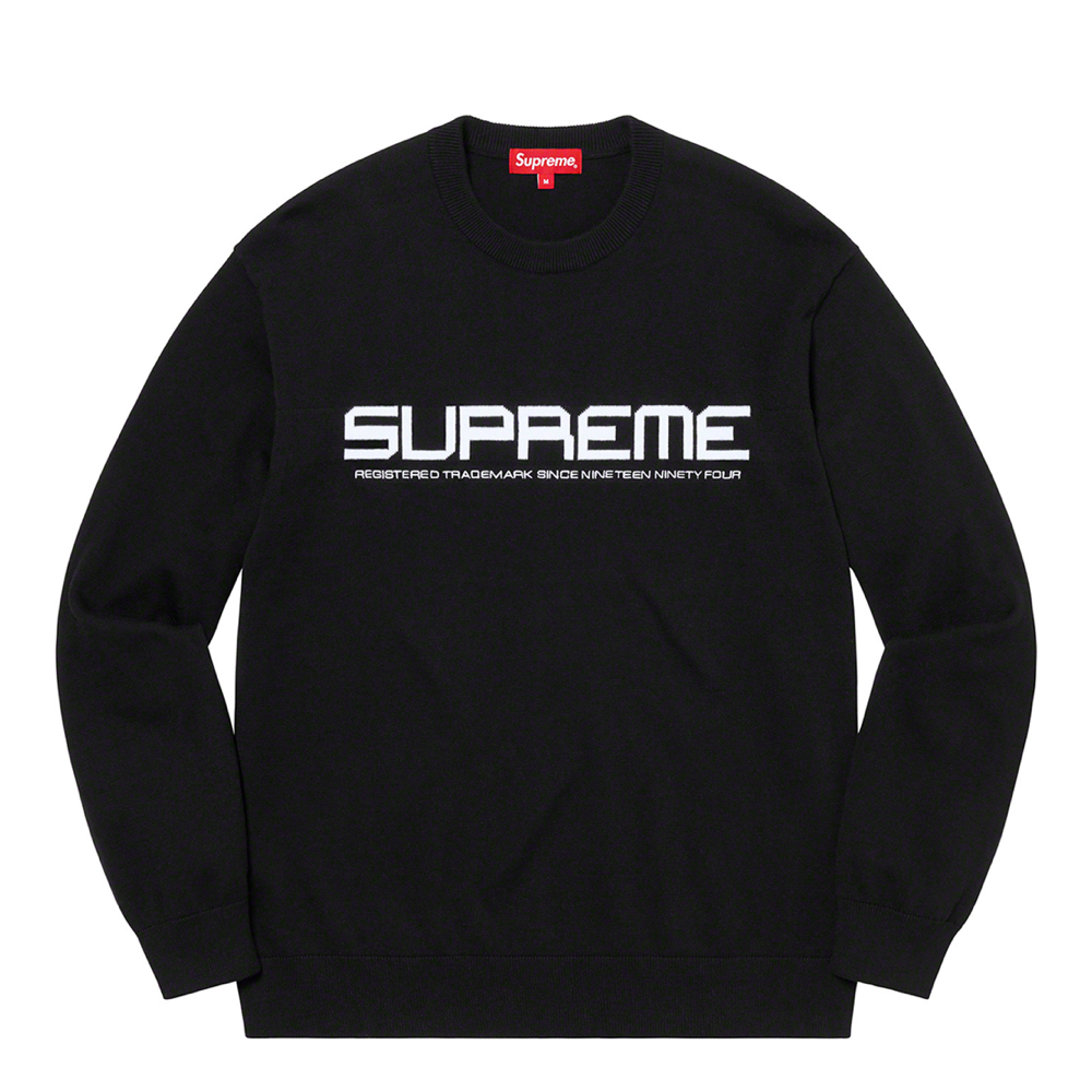 Supreme Split Logo Pullover Sweater | Heritage Kicks
