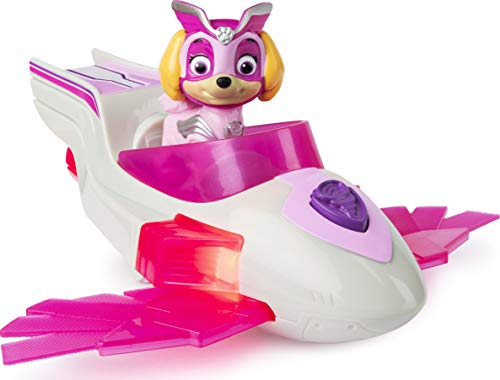PAW Patrol Mighty Pups Super PAWs Skye’s Deluxe Vehicle with Lights and Sounds