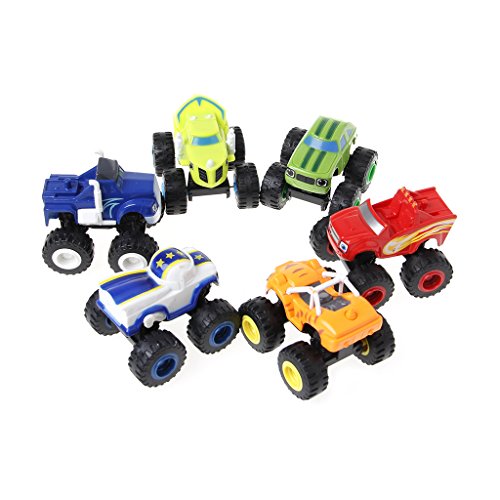 Dabixx Car Toy, Blaze Machines Vehicle Toy Racer Cars Truck Transformation Toys Gifts For Kids - Deep Green