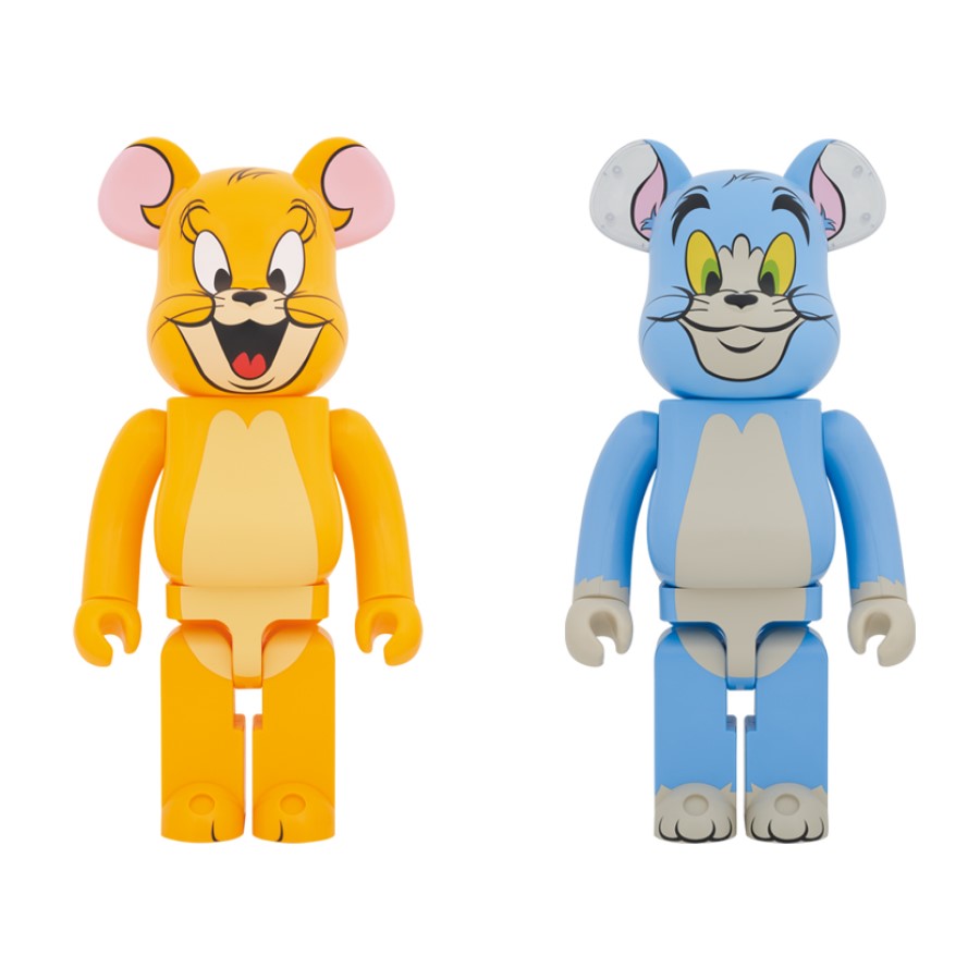 BE@RBRICK TOM Classic Color 100％ & 400% TOM AND JERRY MEDICOM TOY