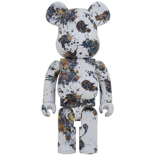 IN STOCK) BEARBRICK BE@RBRICK JACKSON POLLOCK STUDIO (SPLASH)1000