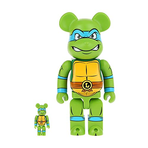 現貨 MEDICOM BE@RBRICK BEARBRICK TMNT LEONARDO 100% & 400%