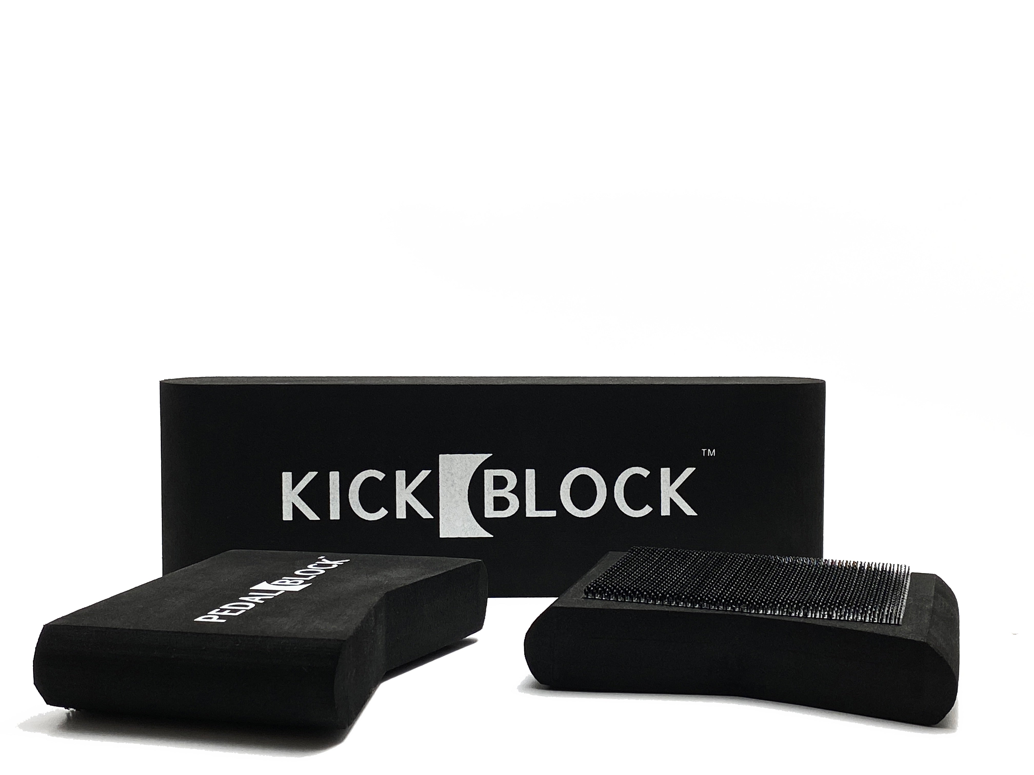 The Complete Drum Stabilization System KickBlock Drummer's Gift Set 