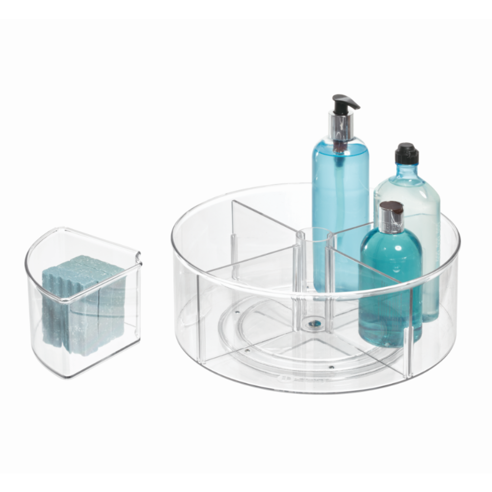iDesign HOME EDIT - Turntable Lazy Susan CLEAR - 29x11cm