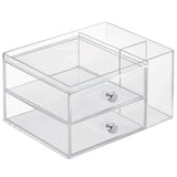 idesign drawer Schubladen tower clearly with side compartment - BINS AND BOXES