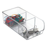 idesign linus - storage tank clear - with subjects - BINS AND BOXES