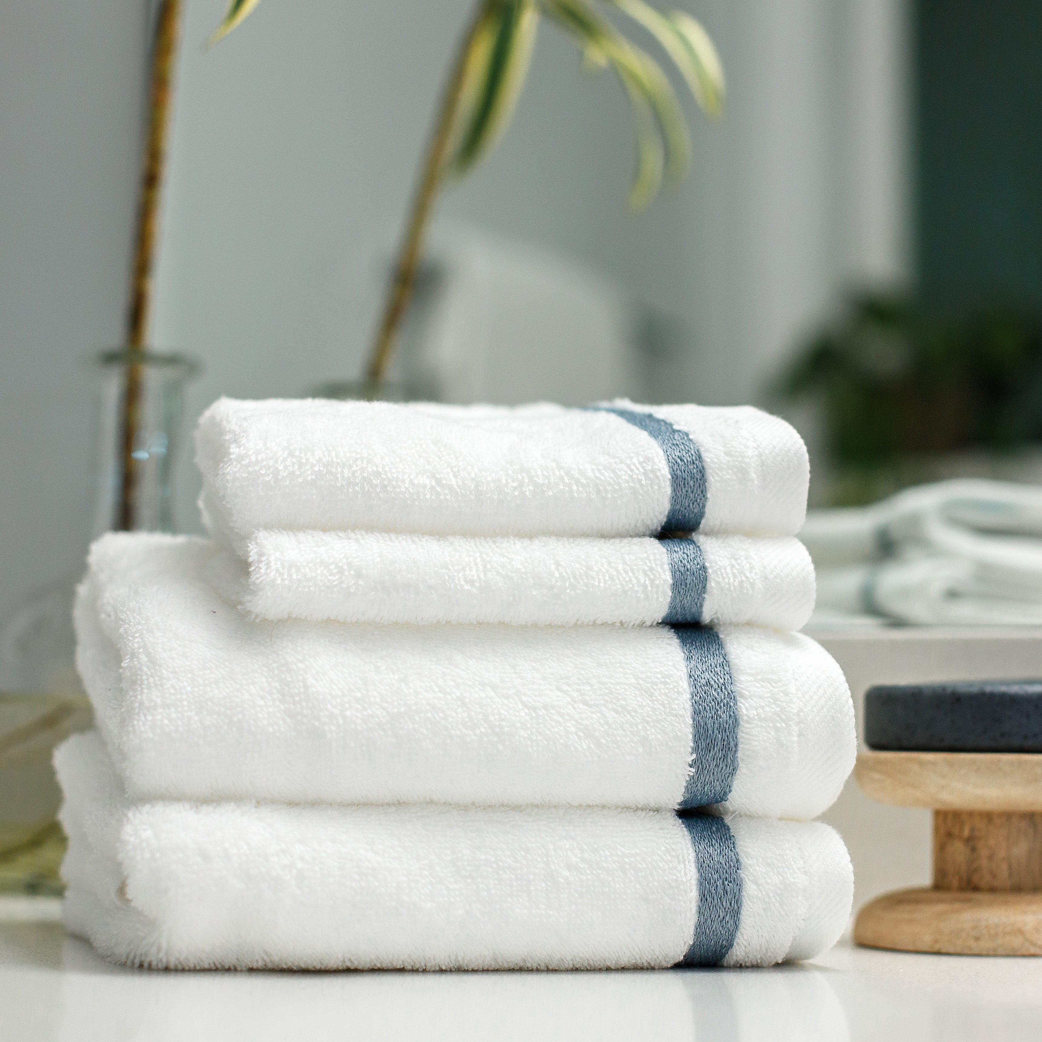 soft fluffy bath towels