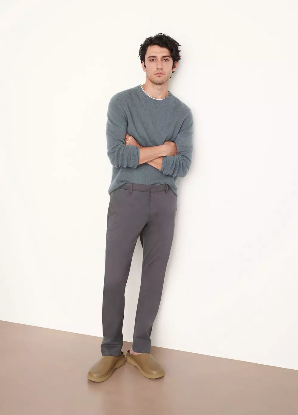 Vince Cotton Twill Griffith Chino Slate