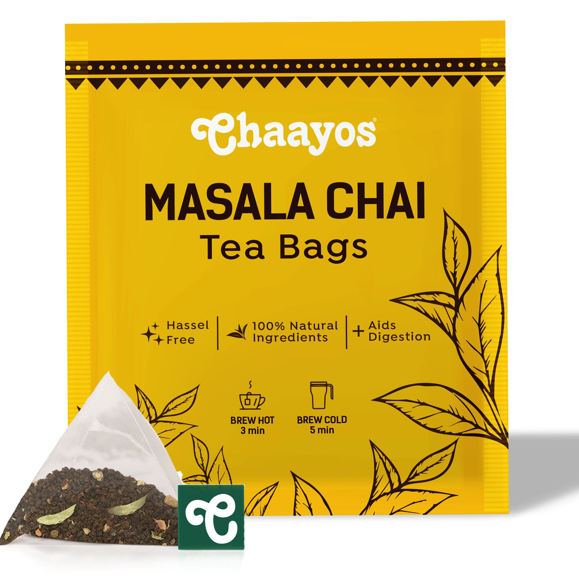 Masala Chai Tea Bags – Chaayos