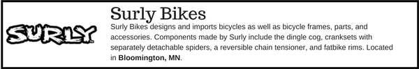 Surly Bikes - Outdoor Gear Brands Made in Designed in Minnesota