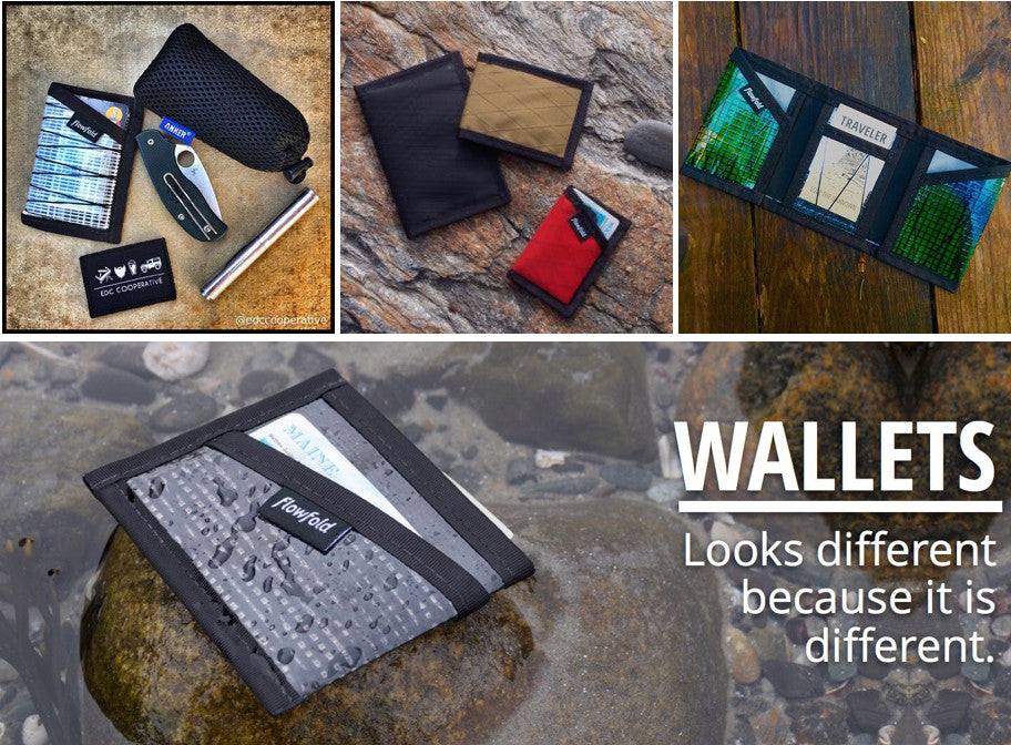 Gifts for outdoorsy dad - Flowfold Wallets