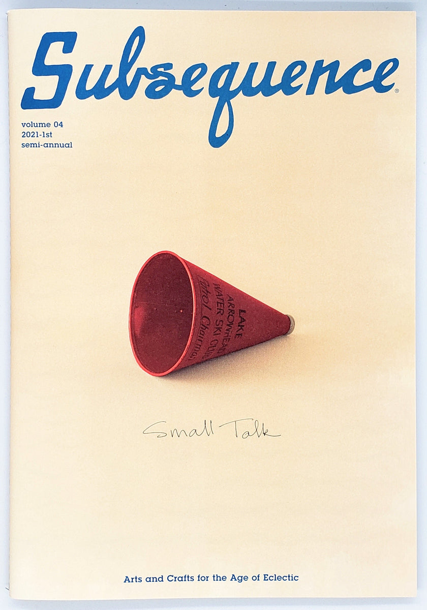 Subsequence Magazine（Vol.2〜Vol.4） 独特な 【送料無料】 htckl