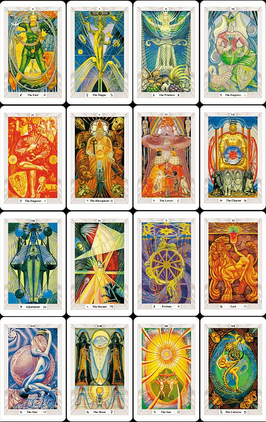 Aleister Crowley Thoth Tarot Deck – Online Shop