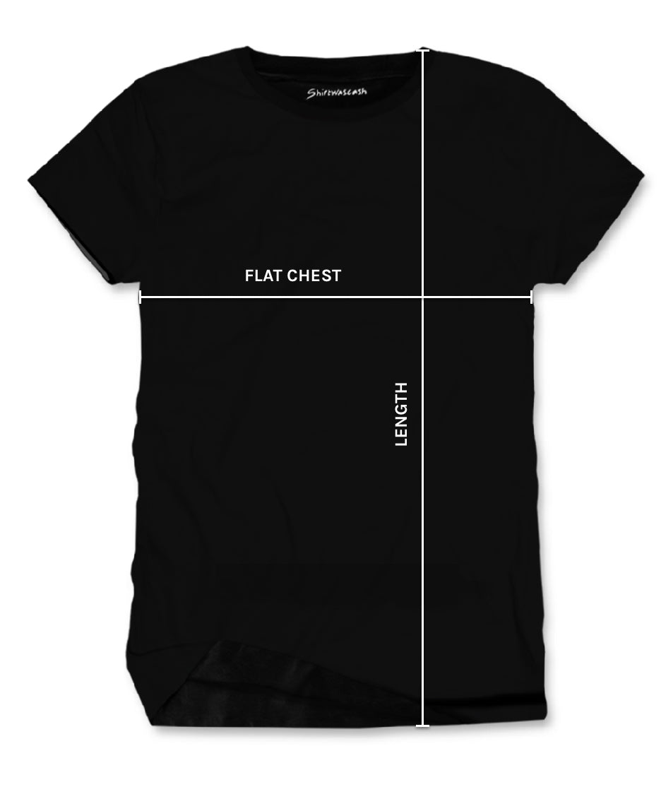 Men's Cotton T-Shirt Size Chart