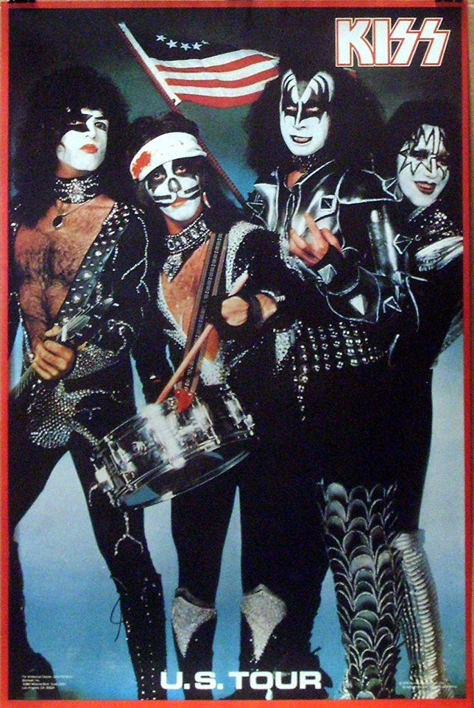 KISS 1976 US TOUR POSTER