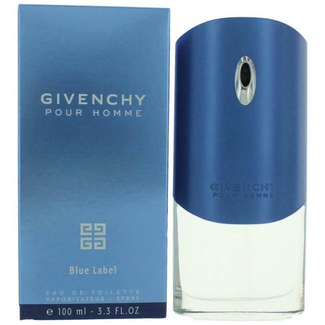 givenchy label blue