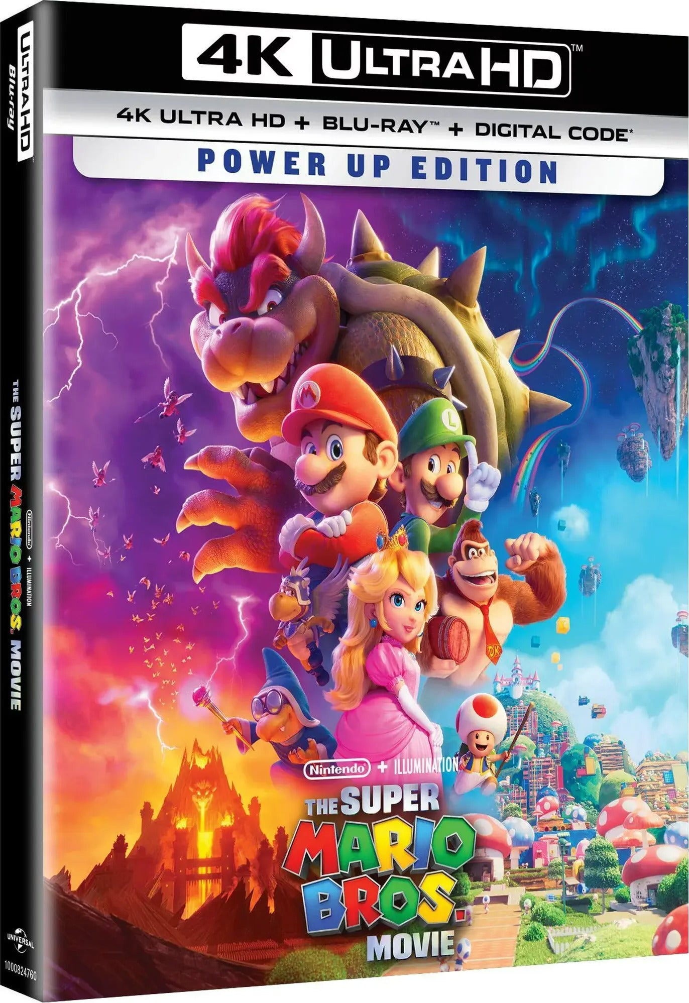 The Super Mario Bros. Movie 4K bluray UHD 4K Universal Studios