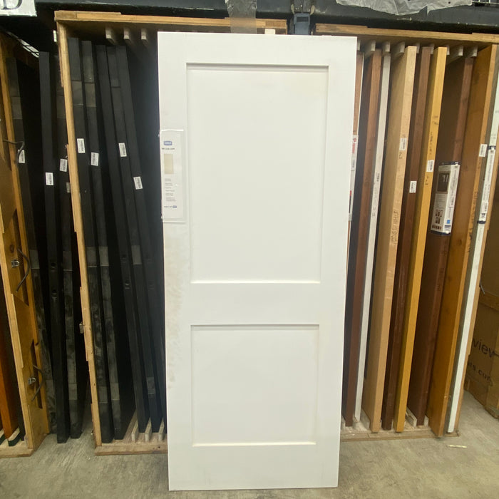 Brosco White Shaker Fire Rated Exterior Door