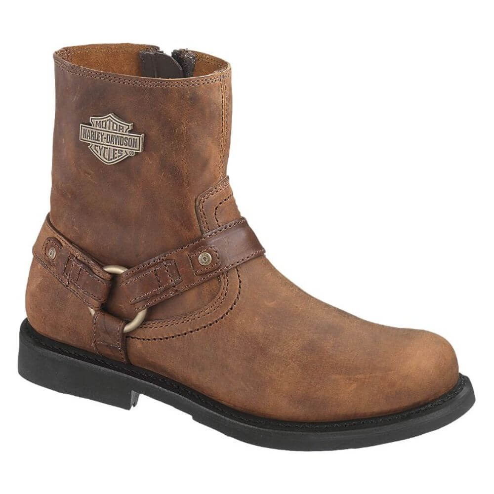 harley davidson boots for men brown