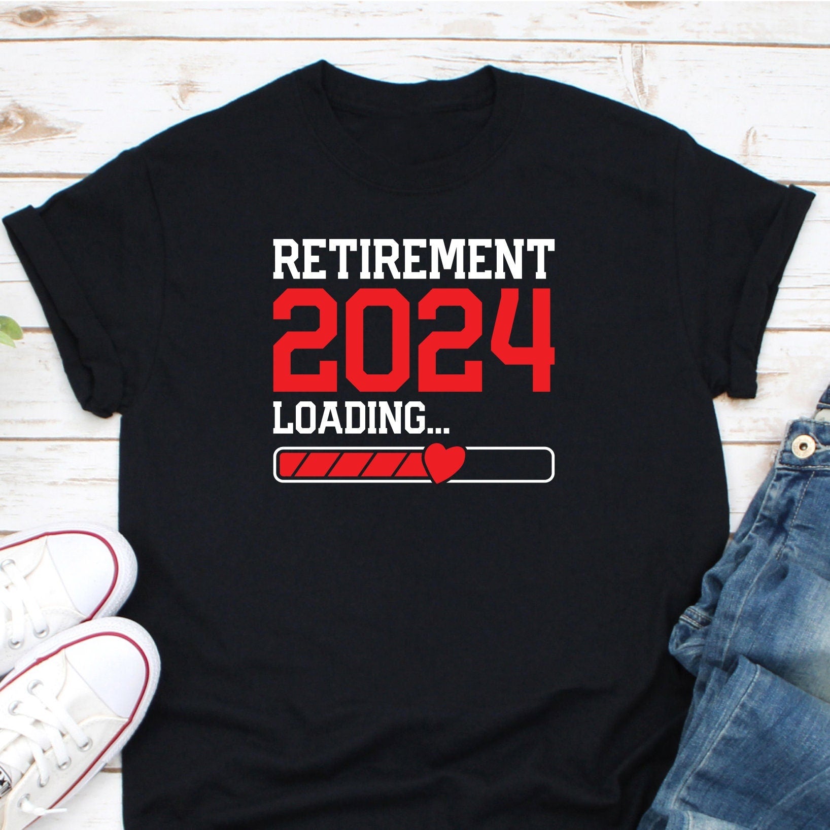 Retirement 2024 Loading Shirt, Officially Retired Tee, Retired Life Sh