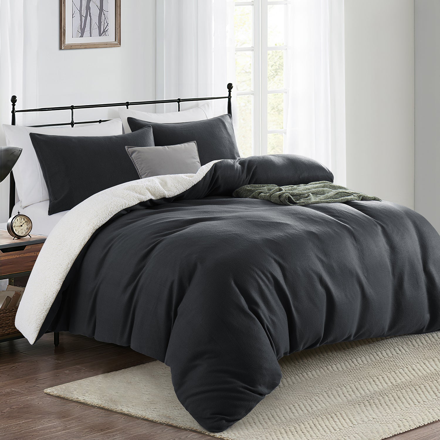 black teddy bear bedding