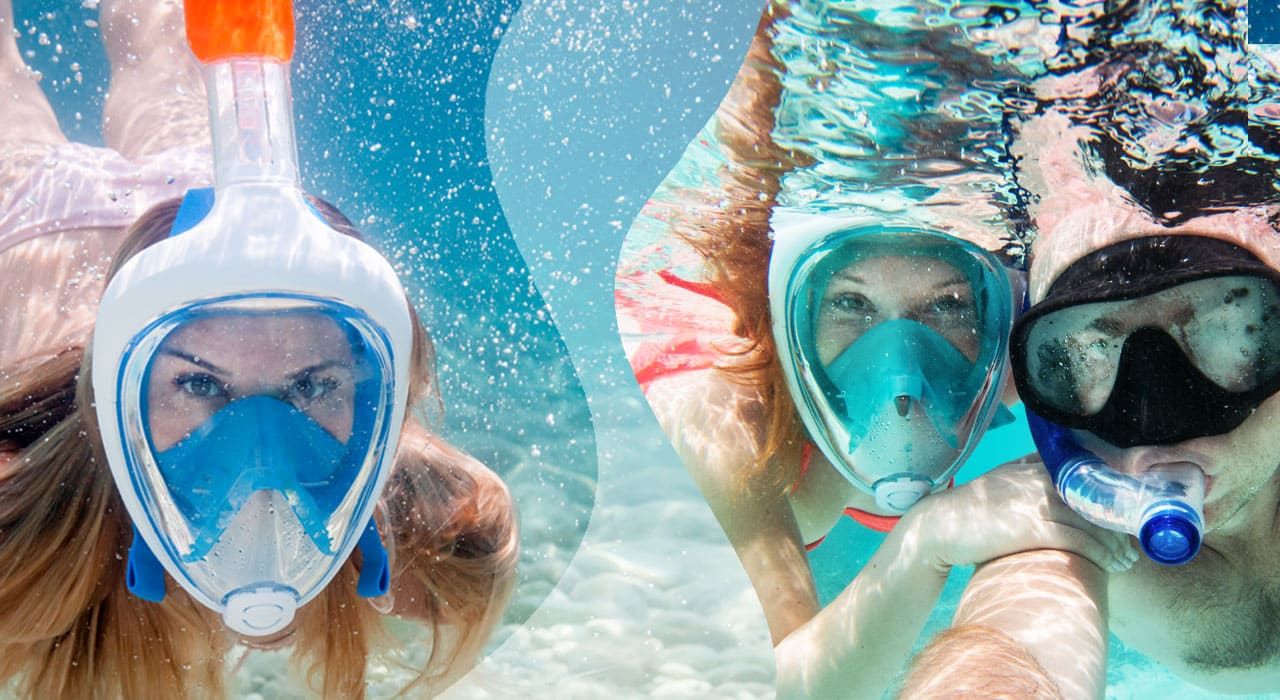 Milímetro unir Asco Full-Face Snorkeling Masks: Pros And Cons | DIPNDIVE
