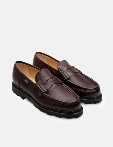 Paraboot Reims Shoe (Smooth Leather) - Cafe Brown