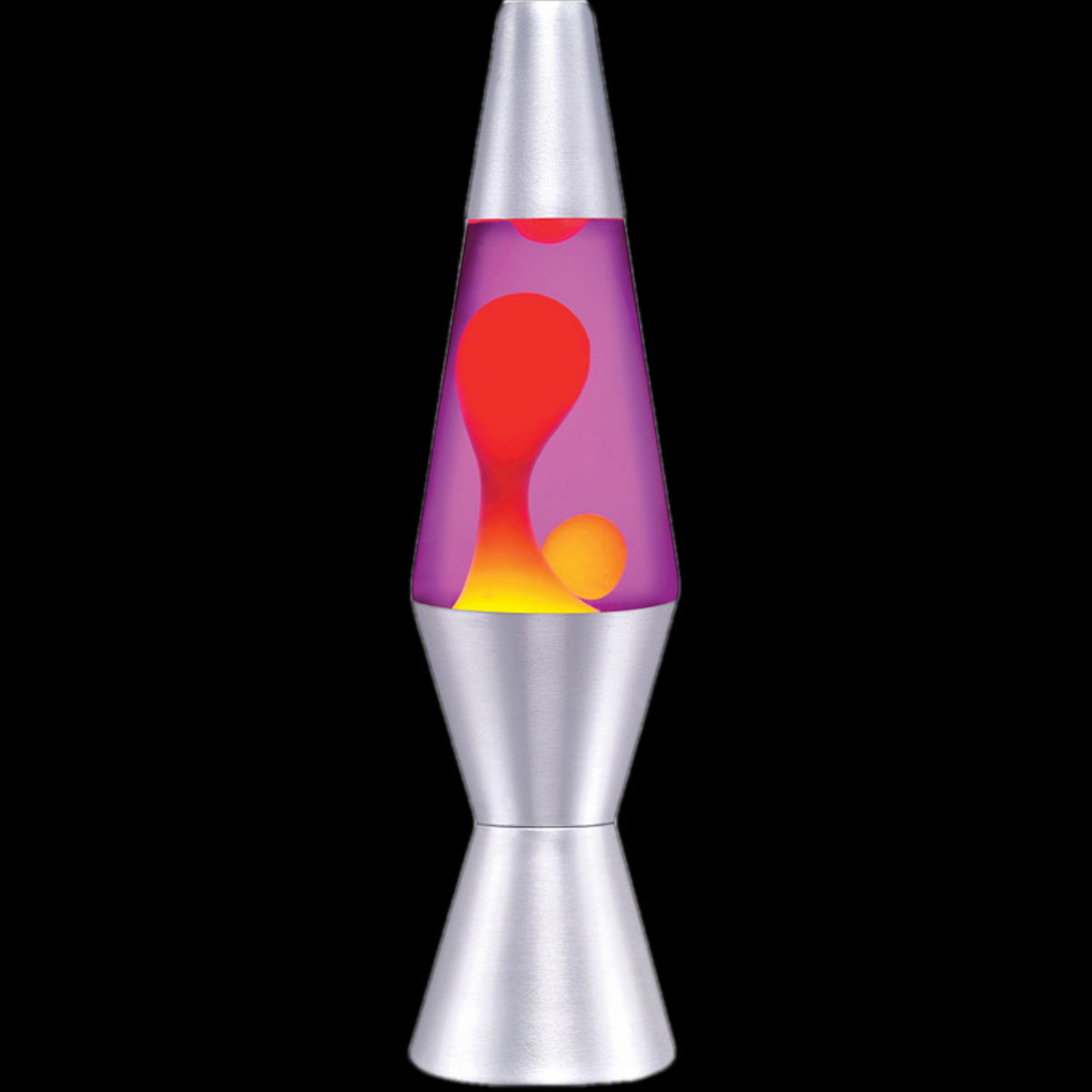 pink and yellow lava lamp