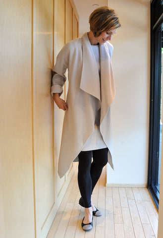 Marc Cain Wool Open Coat Jophiel